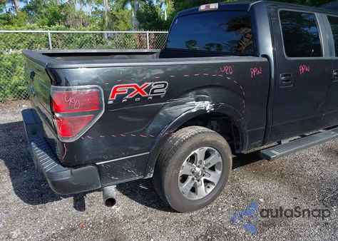 2013 Ford F-150 Fx2 from USA, damaged, VIN 1FTFW1CTXDFB39155